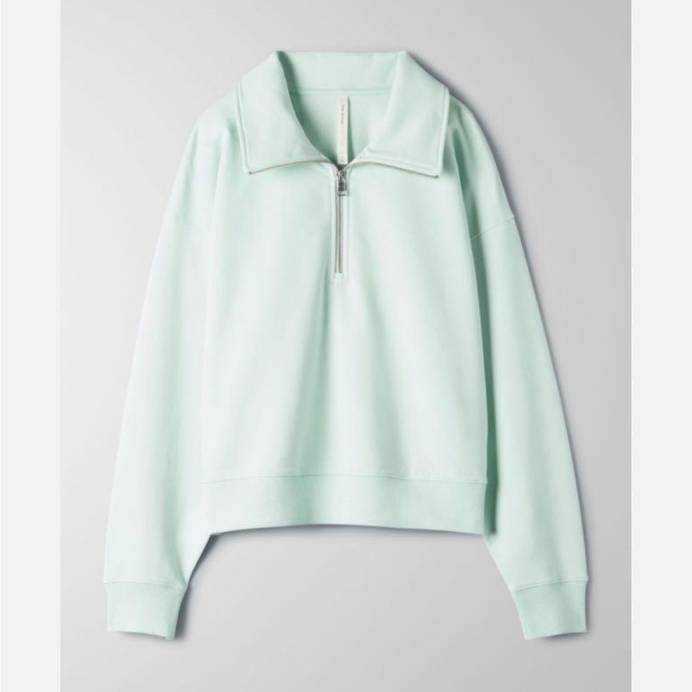 The Group by Babaton Arrow Sweater small honeydew green Aritzia